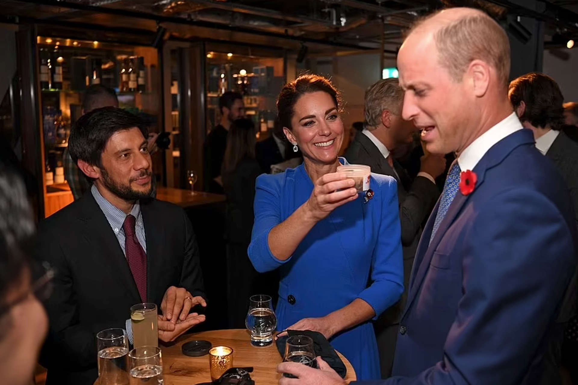The Earthshot prize finalists with Prince William